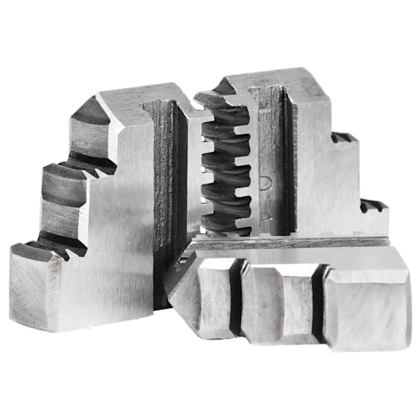 vidaXL 3-backs självjusterande svarvchuck 100 mm stål