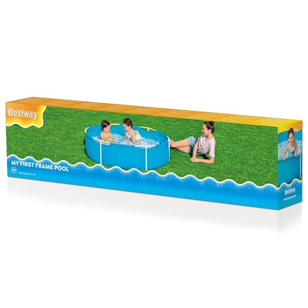 Bestway Pool My First Frame Pool 152 cm Blå