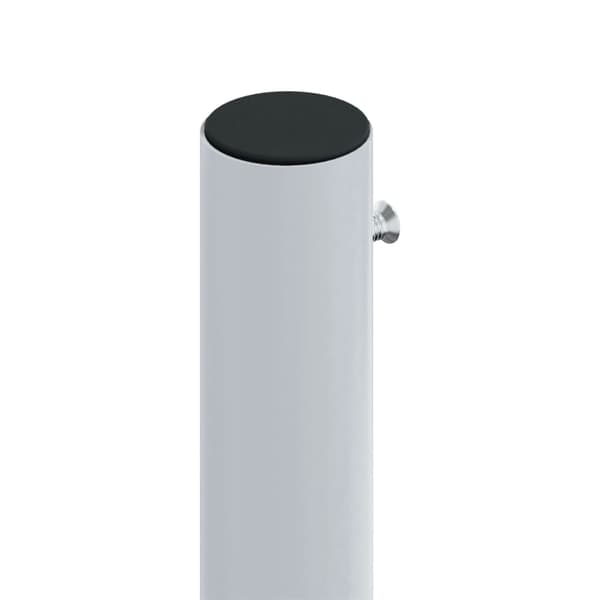 vidaXL Infällbar sidomarkis 180x600 cm svart Svart