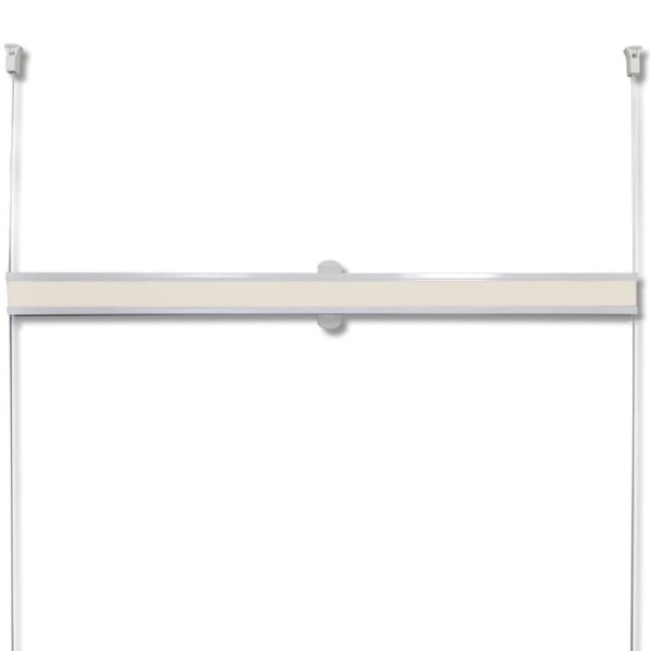 vidaXL Plisségardin 60x125 cm creme Creme