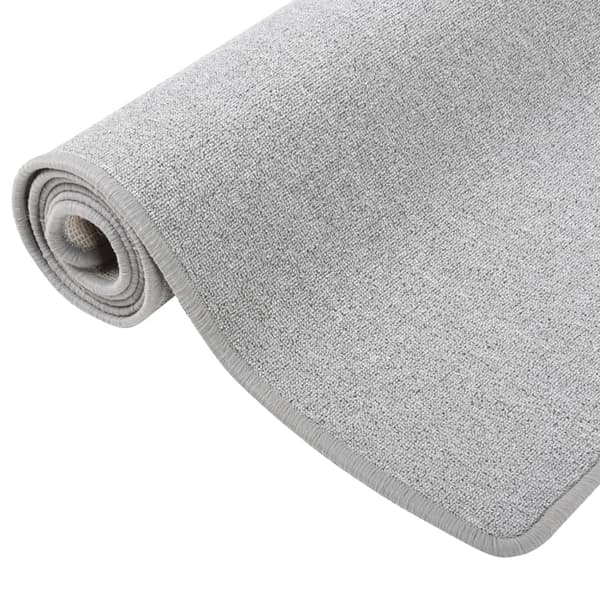 vidaXL Gångmatta ljusgrå 80x200 cm grå