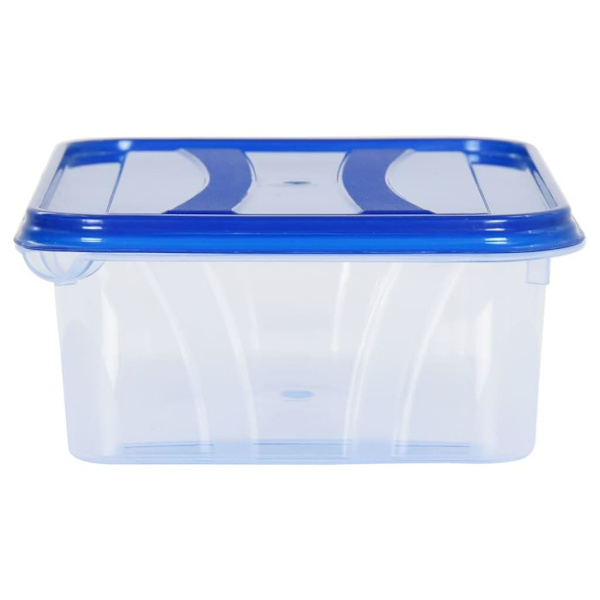 vidaXL Matbehållare med lock 10 delar PP Transparent