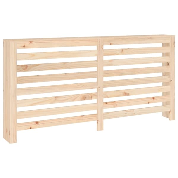 vidaXL Elementskydd 169x19x84 cm massiv furu Brun