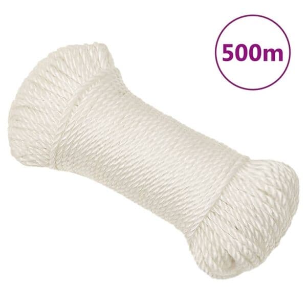 vidaXL Rep vit 8 mm 500 m polypropylen Vit