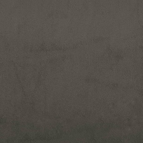 vidaXL Vilstol med fotpall mörkgrå sammet grå