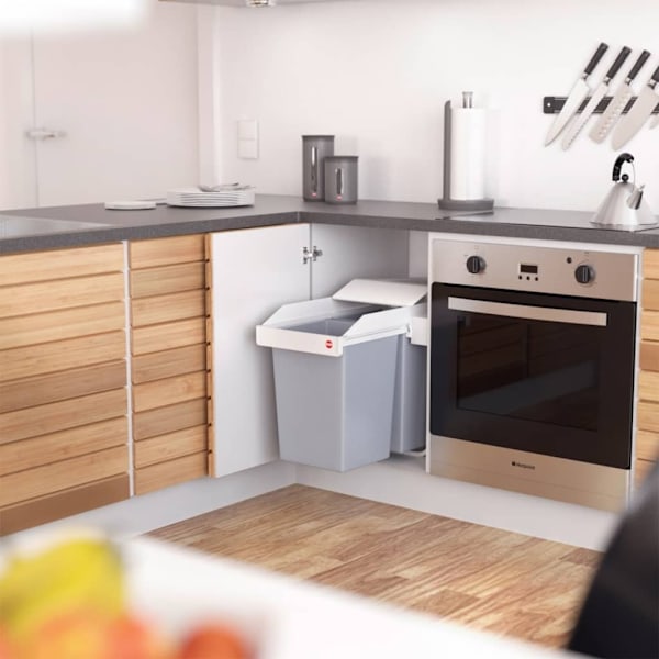 Hailo Sophink för skåp Multi-Box Duo strl L 2x14 L gräddvit 3659-001 Creme
