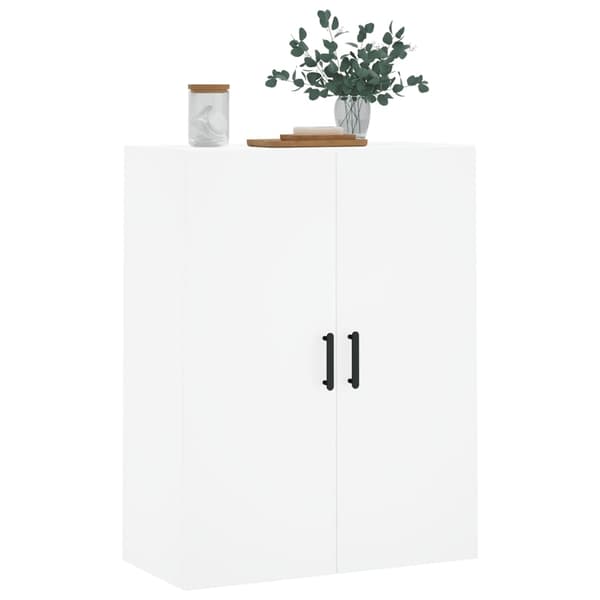 vidaXL Väggskåp vit 69,5x34x90 cm Vit
