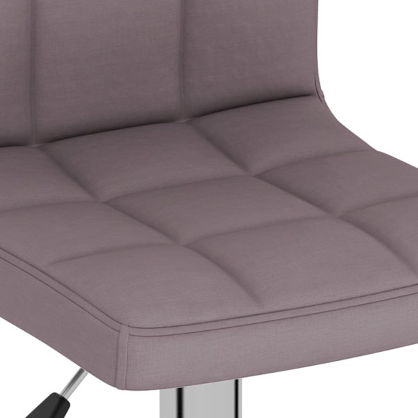 vidaXL Barstol taupe tyg Taupe