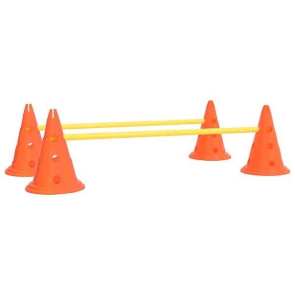 vidaXL Hundhinder orange och gul Orange