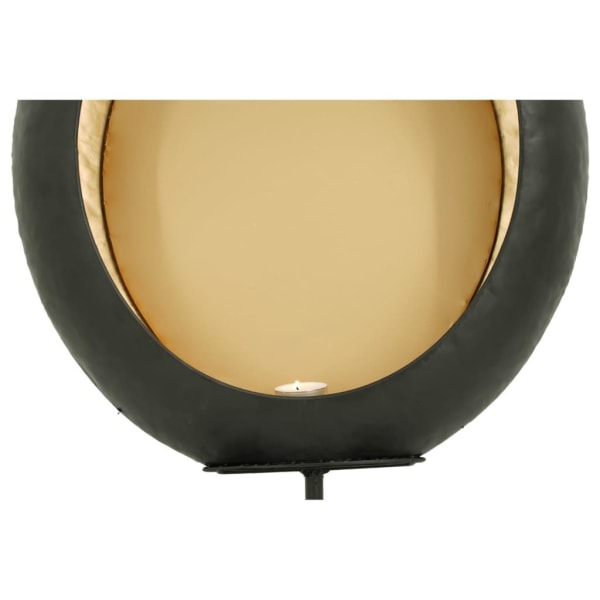 Lesli Living Oval ljusstake på fot ägg 39,5x13x60 cm multifärg