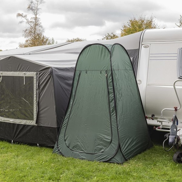 ProPlus Pop-up duschtält polyester grön Grön