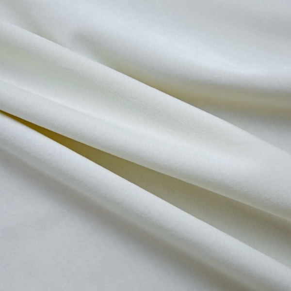 vidaXL Mörkläggningsgardiner med ringar 2st gräddvit sammet 140x225 cm Creme