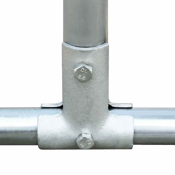 vidaXL Hönsbur 2x1x1,5 m galvaniserat stål Silver
