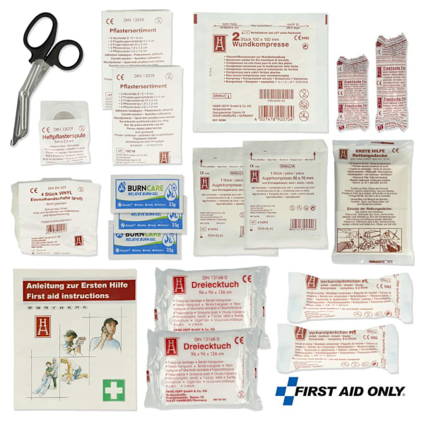 FIRST AID ONLY Nödpaket 20 delar blå Blå