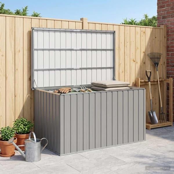 vidaXL Dynbox grå 171x99x93 cm grå