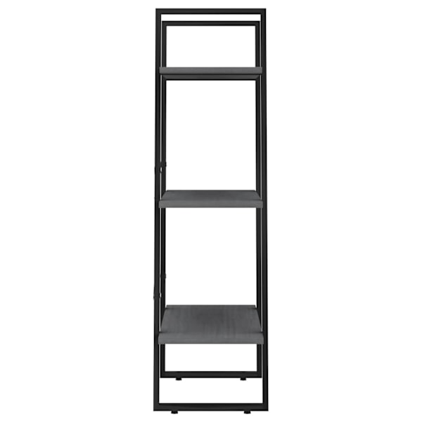 vidaXL Förvaringshylla grå 60x30x105 cm massiv furu grå