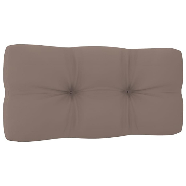 vidaXL Palldynor 2 st taupe tyg Taupe