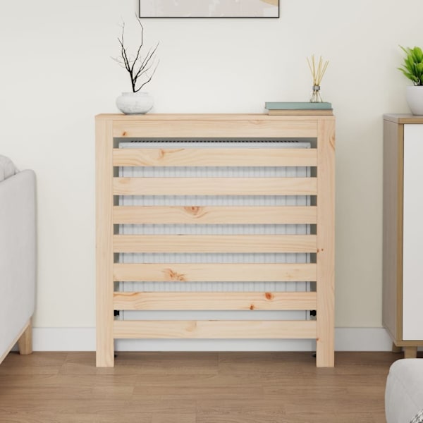 vidaXL Elementskydd 79,5x19x84 cm massiv furu Brun