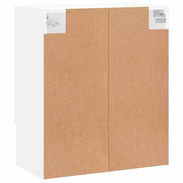 vidaXL Väggskåp vit 60x31x70 cm konstruerat trä Vit