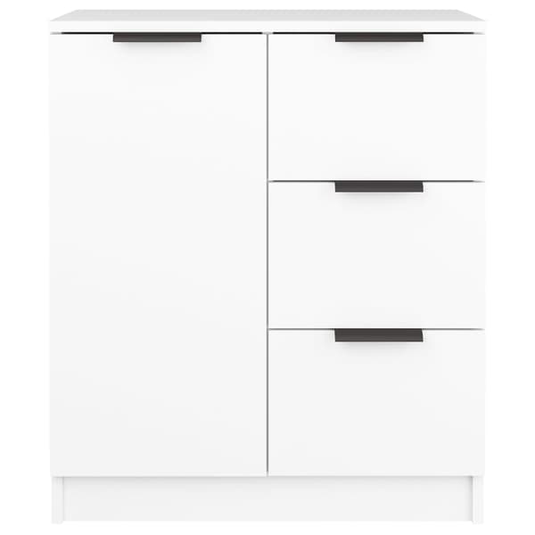 vidaXL Skänk vit 60x30x70 cm konstruerat trä Vit