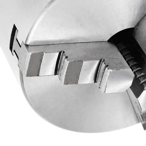 vidaXL 3-backs självjusterande svarvchuck 125 mm stål