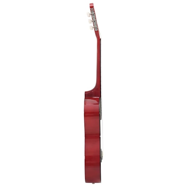 vidaXL Akustisk gitarr 12 delar med 6 strängar western 38" Ljusbrun