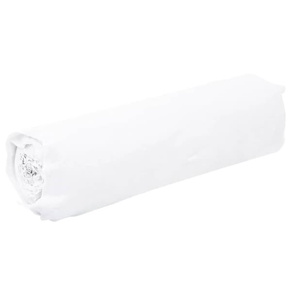 vidaXL Ogräsduk 1x10 m polyesterfiber vit Vit