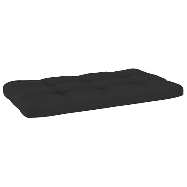 vidaXL Pallsoffa 2-sits med dynor honungsbrun impregnerad furu Brun