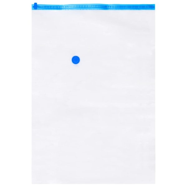 vidaXL Vakuumpåsar till kläder 120x70 cm 10 st Transparent