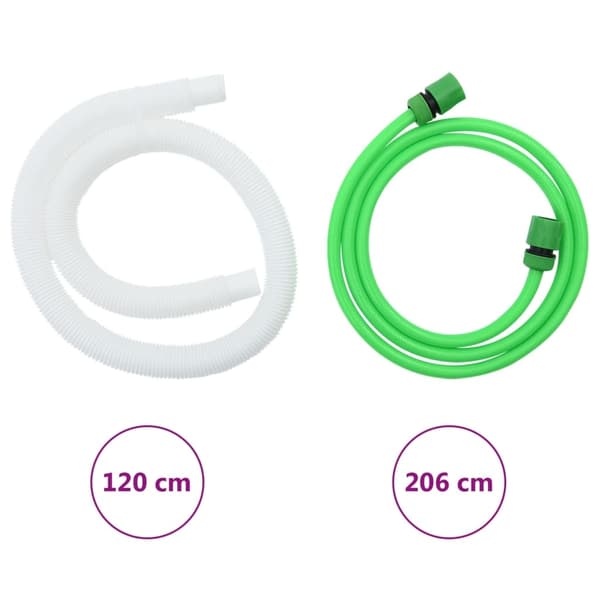 vidaXL Vattentank med kran vikbar 100 L PVC Blå