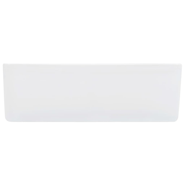 vidaXL Handfat 40x30x13 cm keramik vit Vit