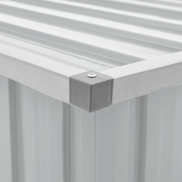 vidaXL Dynbox grå 149x99x93 cm grå