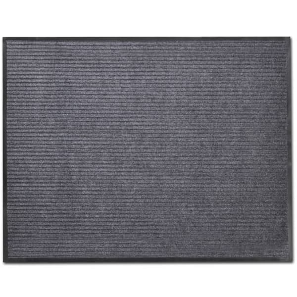 vidaXL Dörrmatta PVC Grå 90 x 150 cm grå