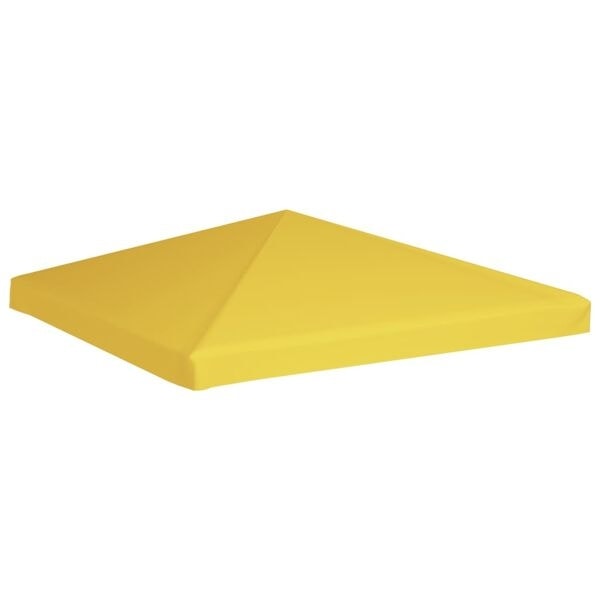 vidaXL Paviljongtak 270 g/m² 3x3 m gul Gul