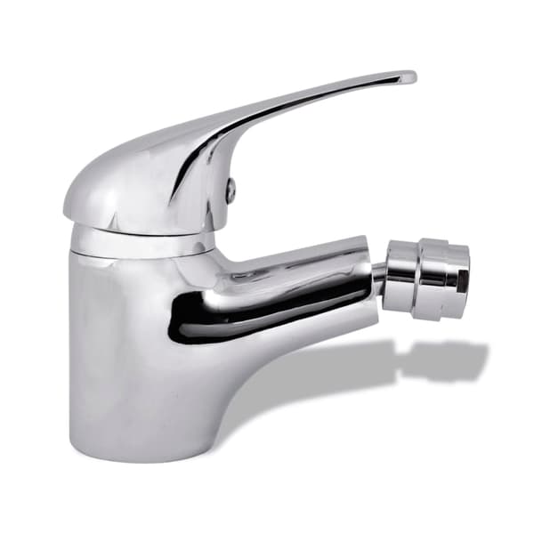 vidaXL Bidéblandare krom Silver