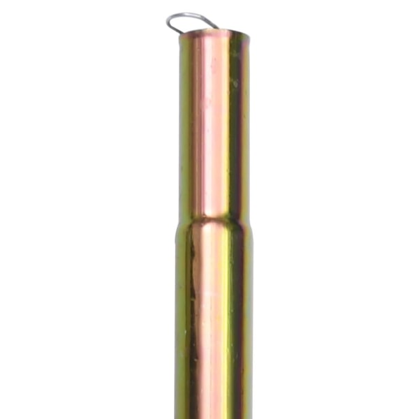 vidaXL Teleskopiska tältpinnar 170-255 cm 2 st galvaniserat stål Guld