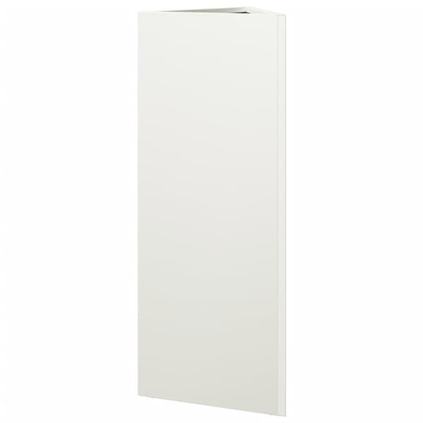 vidaXL Odlingslådor 2 st vit triangulär 30x26x75 cm stål Vit