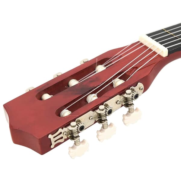 vidaXL Gitarr för nybörjare 8 delar klassisk 3/4 36" Brun