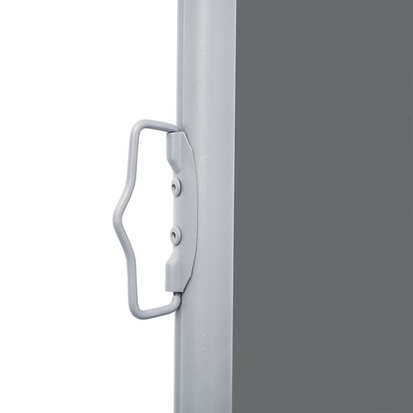vidaXL Infällbar sidomarkis antracit 140x1000 cm Antracit