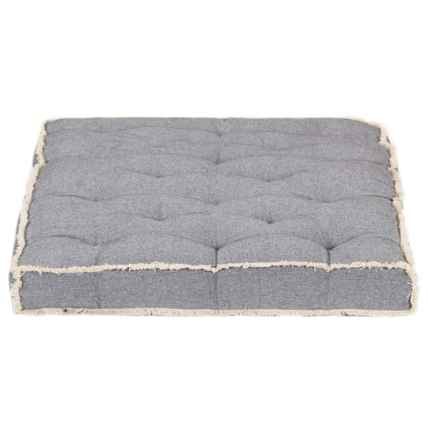vidaXL Dyna till pallsoffa antracit 120x80x10 cm Antracit