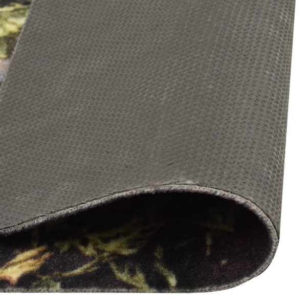 vidaXL Köksmatta maskintvättbar skedar 60x180 cm multifärg