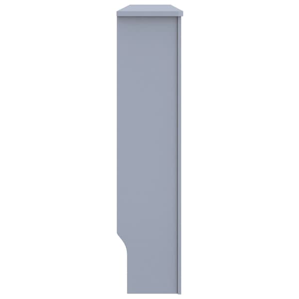vidaXL Elementskydd antracit 152x19x81,5 cm MDF Antracit
