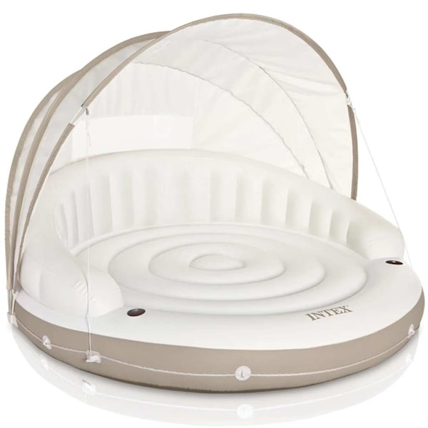 Intex Canopy Island bad-ö 199 x 150 cm 58292NP Vit L