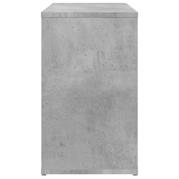 vidaXL Bokhylla betonggrå 60x30x50 cm konstruerat trä grå