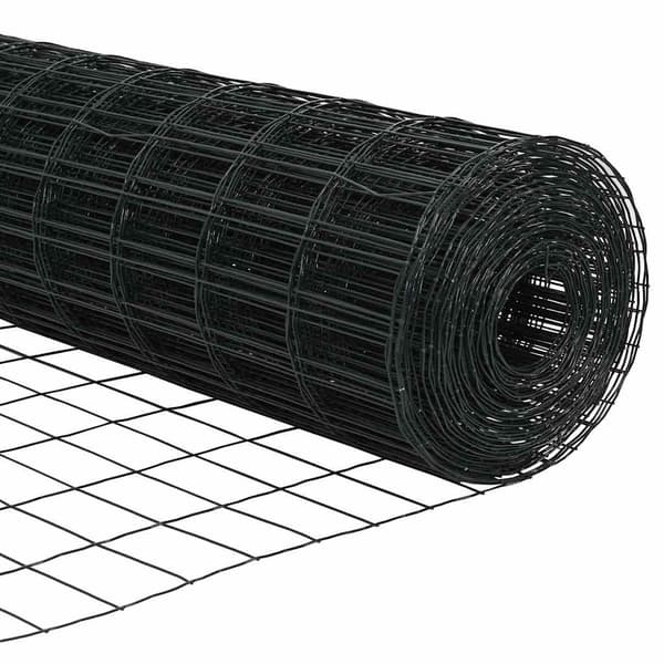 vidaXL Markfixerat Svetsat Stängsel 50 x 0,4 m (B x H) Grå