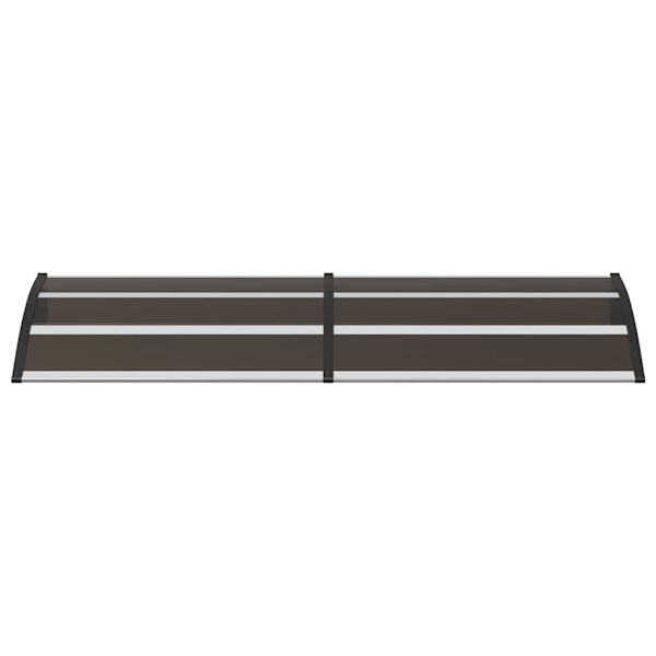 vidaXL Entrétak svart 200x75 cm PC Svart