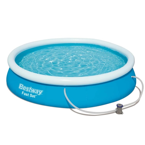 Bestway Trädgårdspool Fast Set 366x76 cm 57274 Blå