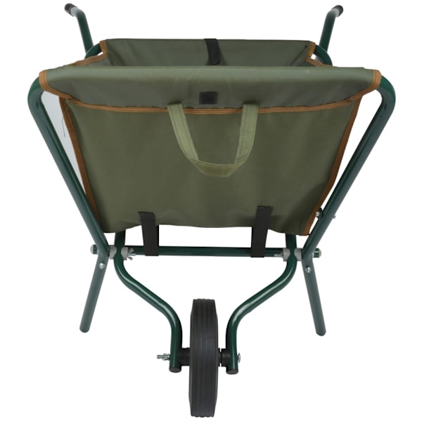Esschert Design Skottkärra hopfällbar grön GT138 Grön