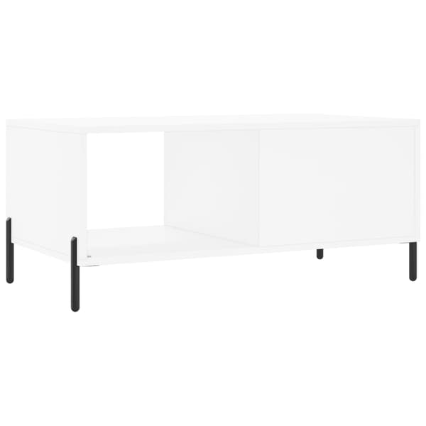vidaXL Soffbord vit 90x50x40 cm konstruerat trä Vit