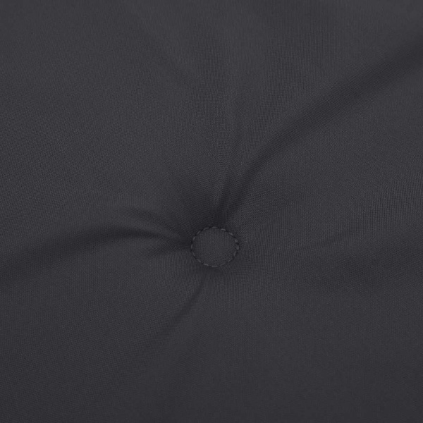 vidaXL Bänkdyna för trädgården svart 180x50x4 cm oxfordtyg Svart